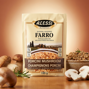 Alessi Porcini Mushroom Farro, 7 oz Alessi