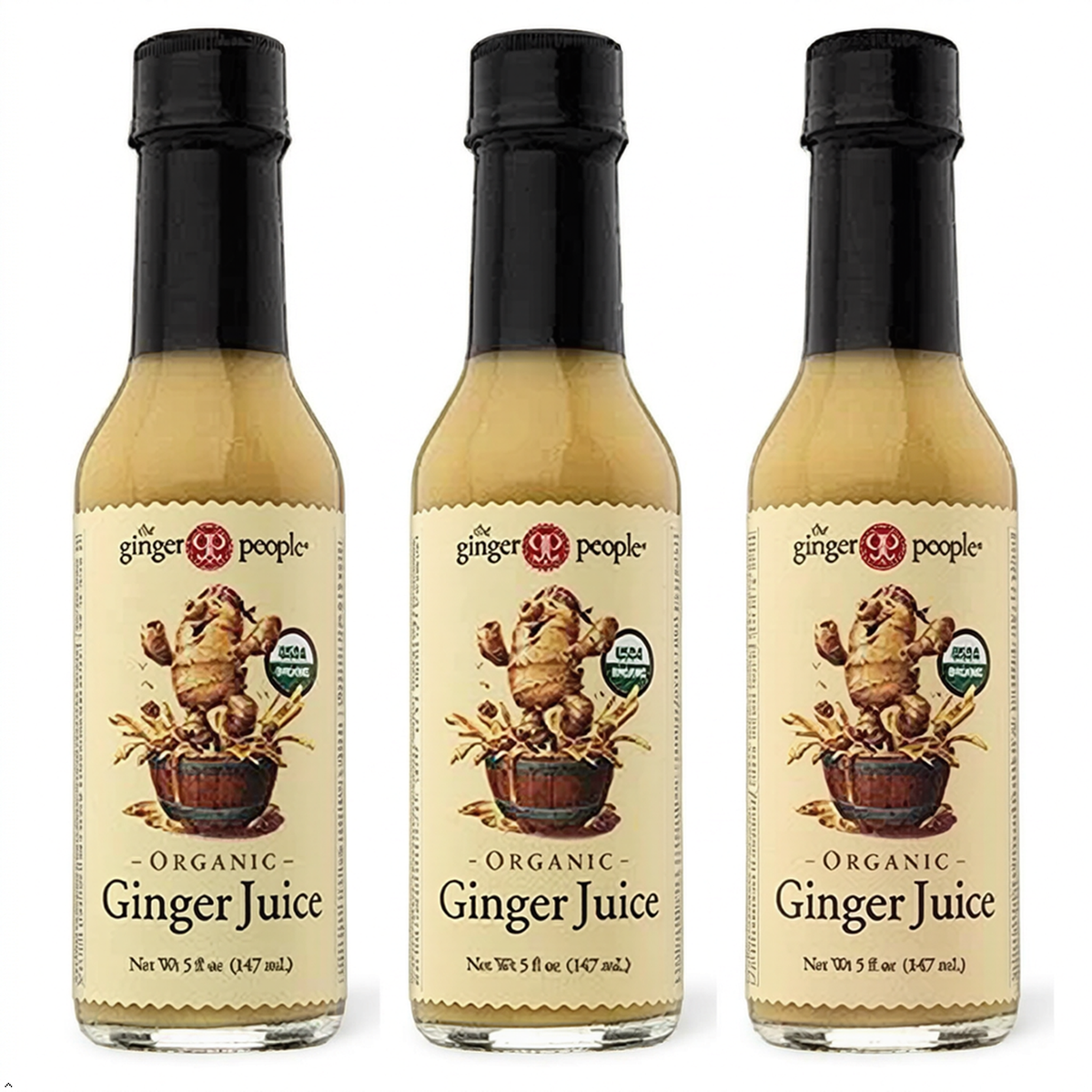 The Ginger People Ginger Juice, 5 fl oz (Pack of 3) The Ginger People