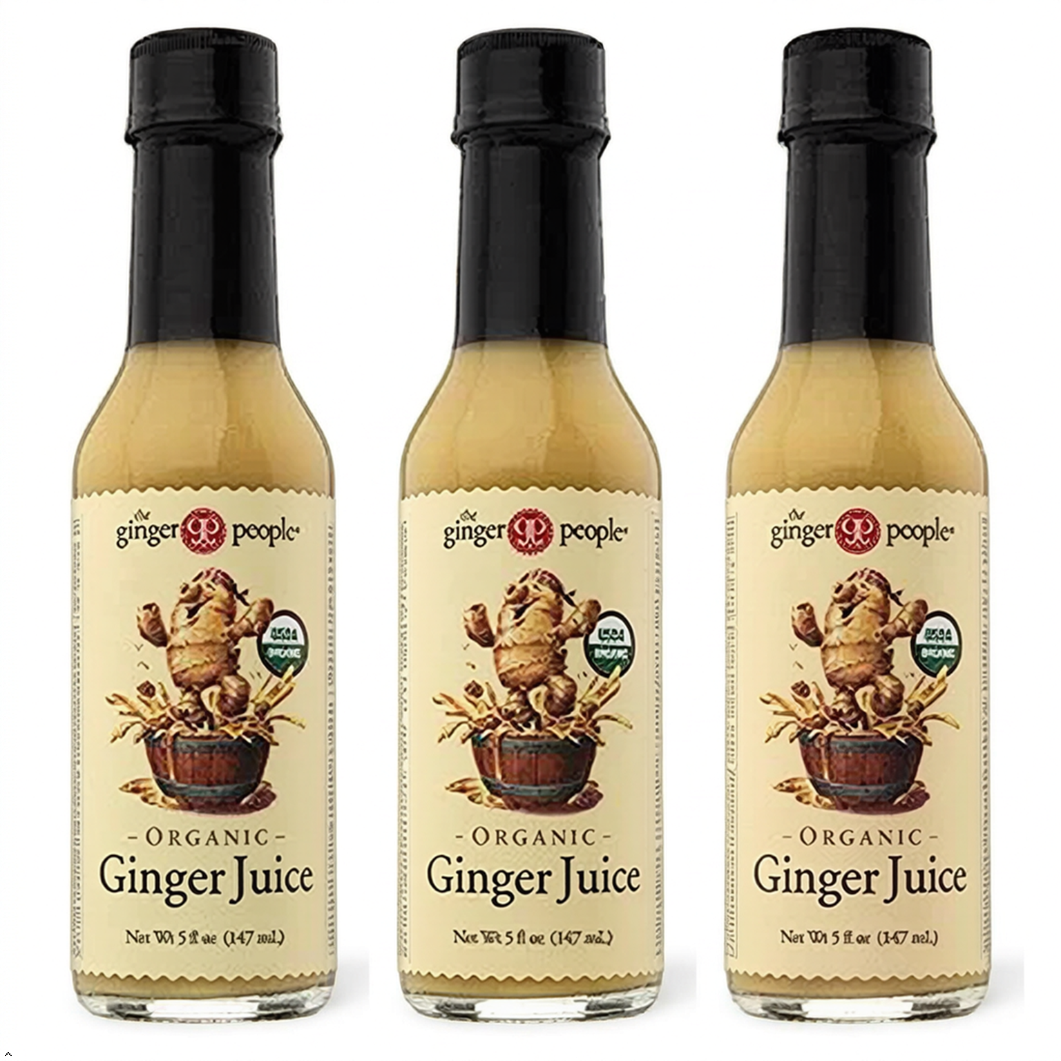The Ginger People Ginger Juice, 5 fl oz (Pack of 3) The Ginger People