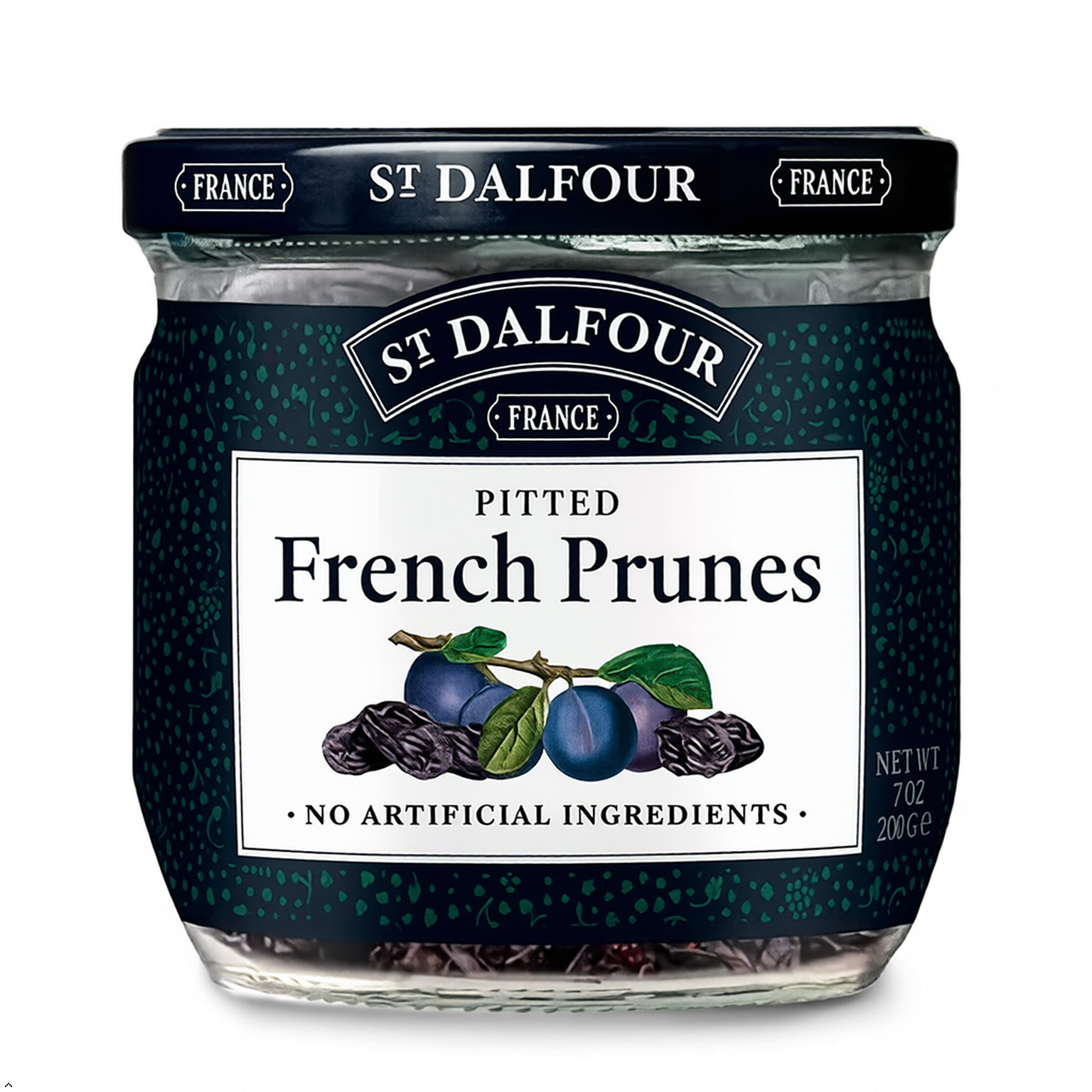 St. Dalfour Pitted French Prunes - 7 oz -, No Preservatives or Artificial St. Dalfour