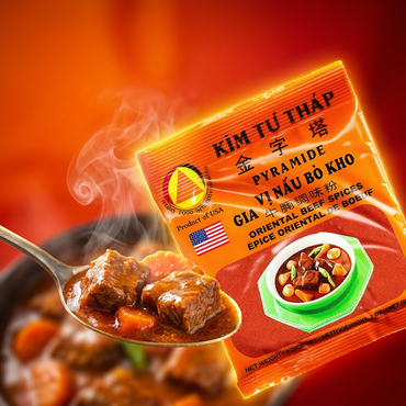 Gia Vi Nau Bo Kho Vietnamese Beef Stew Seasoning (Pack of 3) Oriental