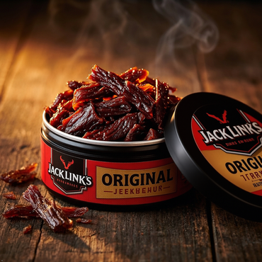 Jack Links Original Jerky Chew Original Shredded Beef Jerky 0.32 oz Cans (Pack of 6) Jack Link's