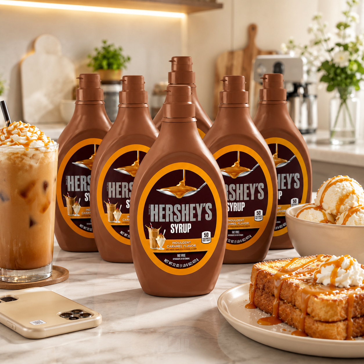HERSHEY'S Caramel Syrup 22 oz