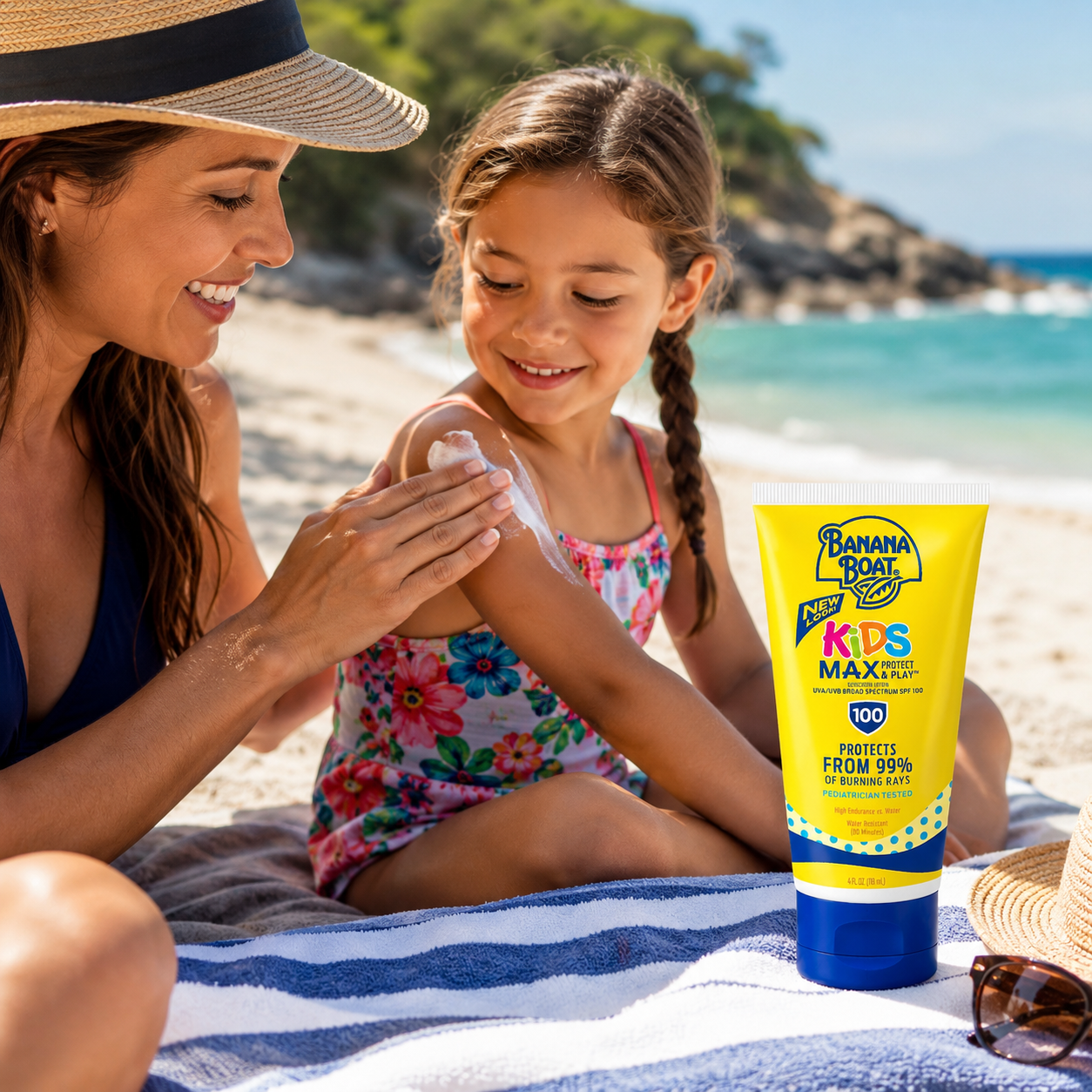 Banana Boat Kids Max Protect & Play Broad Spectrum Sunscreen 4 oz