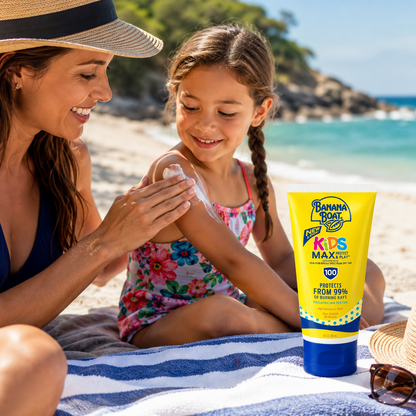 Banana Boat Kids Max Protect & Play Broad Spectrum Sunscreen 4 oz