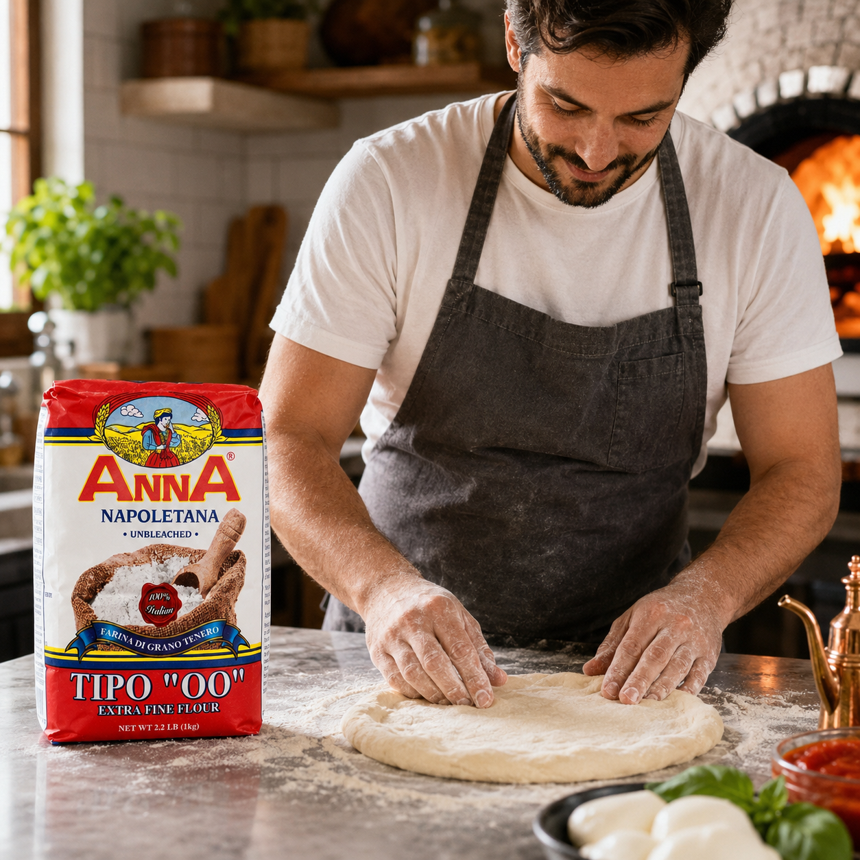 Anna Flour Extra Fine, 2.2 lb