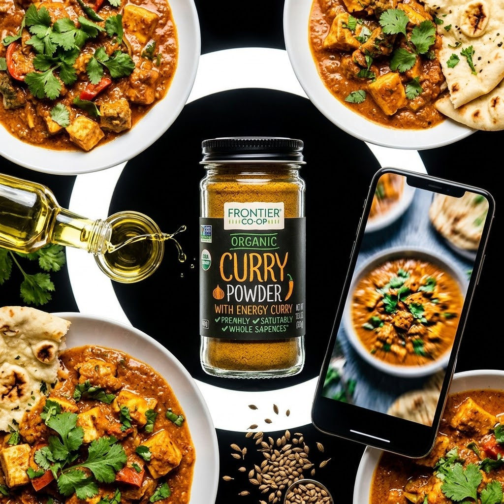Frontier Co-op Frontier Herb Curry Powder Seasoning Blend - Organic - 1.90 oz Frontier Co-op