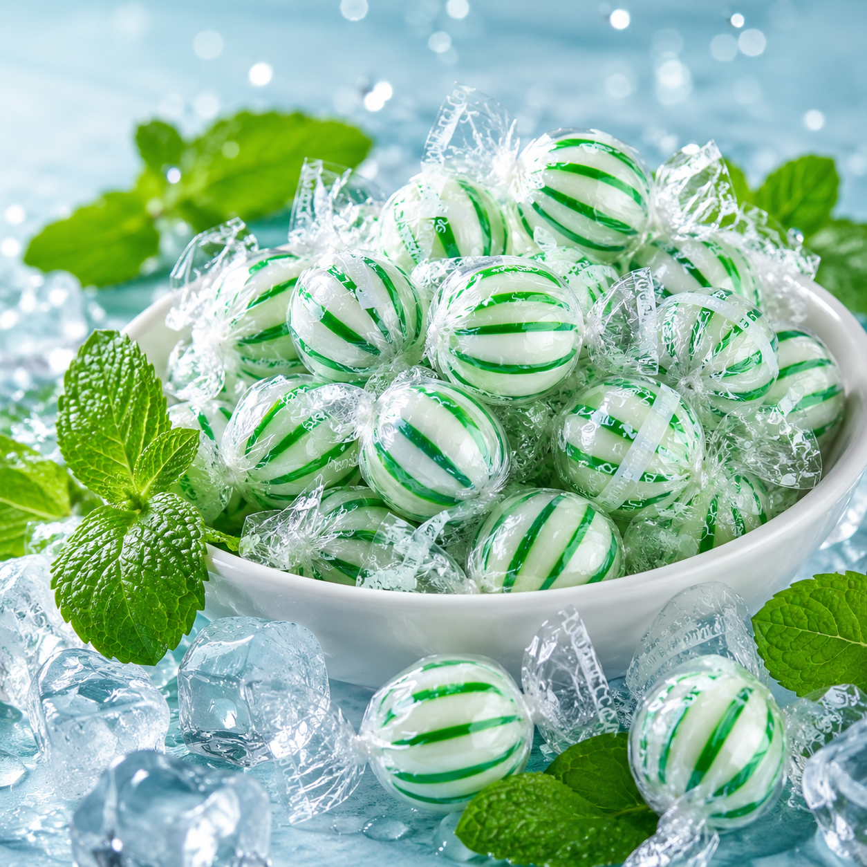 Colombina USA Jumbo Spearmint Balls Hard Candy 120 Pieces