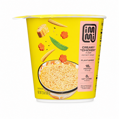 Immi, Noodle Cup Creamy Chicken, 2.1 Ounce