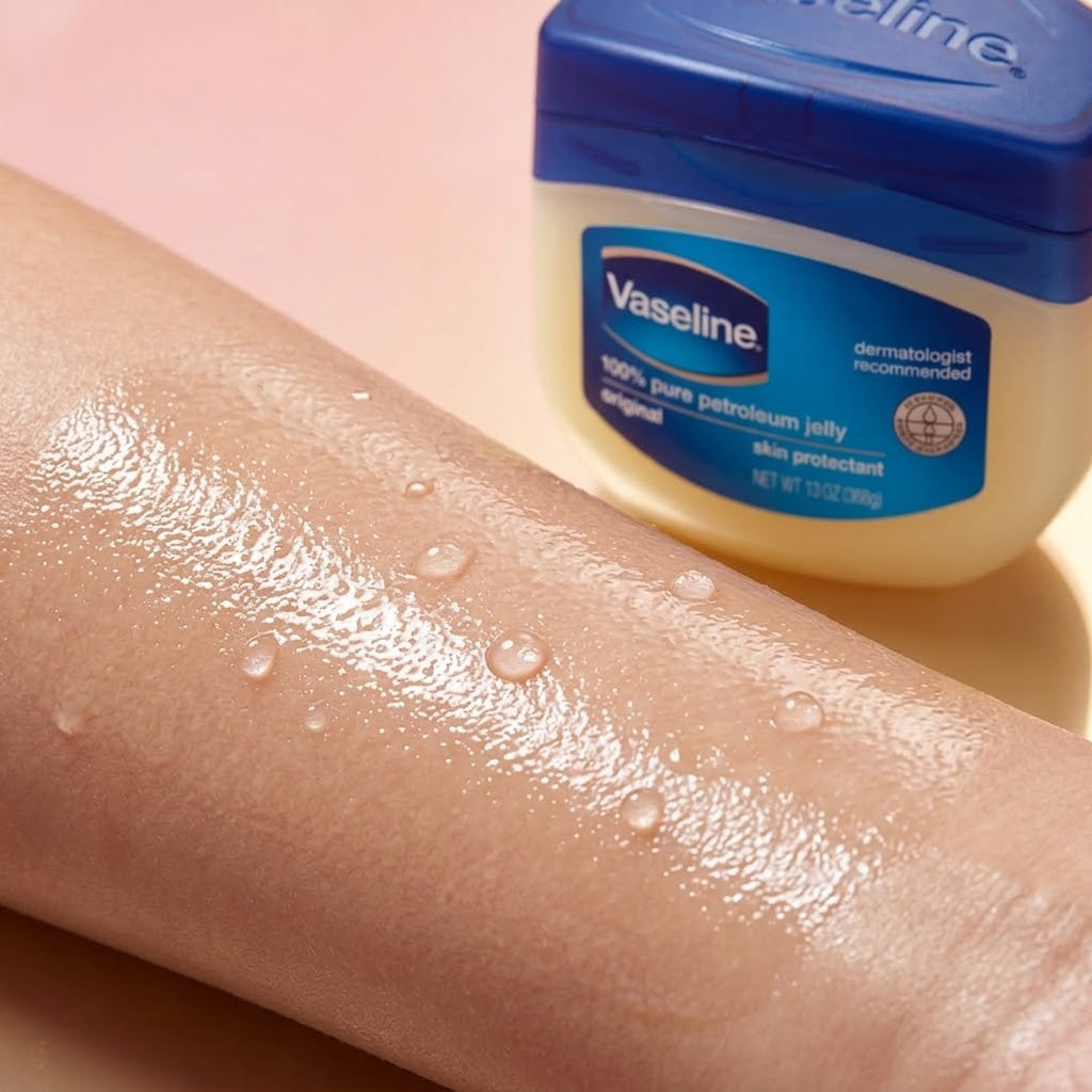 Vaseline Original Petroleum Jelly 13 oz - Hypoallergenic Moisturizer for Dry Vaseline