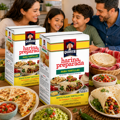 Quaker Harina Preparada para Tortillas Tortilla Flour 4 lb Bag