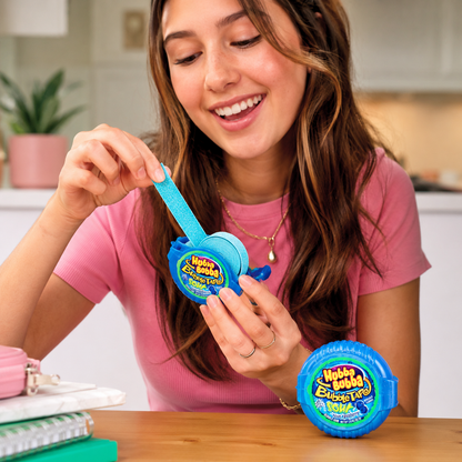 Hubba Bubba Bubble Tape Sour Blue Raspberry Chewing Gum 6 Feet of Fun