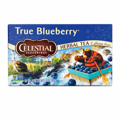 Celestial Seasonings, True Blueberry Herb Tea, 20 ct