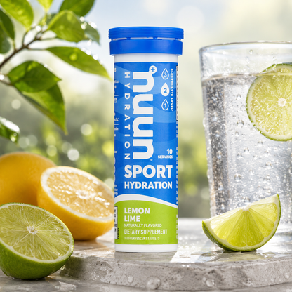 Nuun Active Lemon+Lime Electrolyte Enhanced Drink Tablets 10 servings