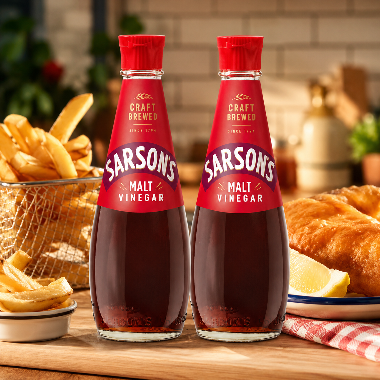 Sarson's Malt Vinegar 250ml (Pack of 2)
