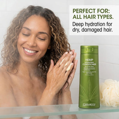 GIOVANNI Hemp Hydrating Conditioner, 13.5 fl oz Giovanni