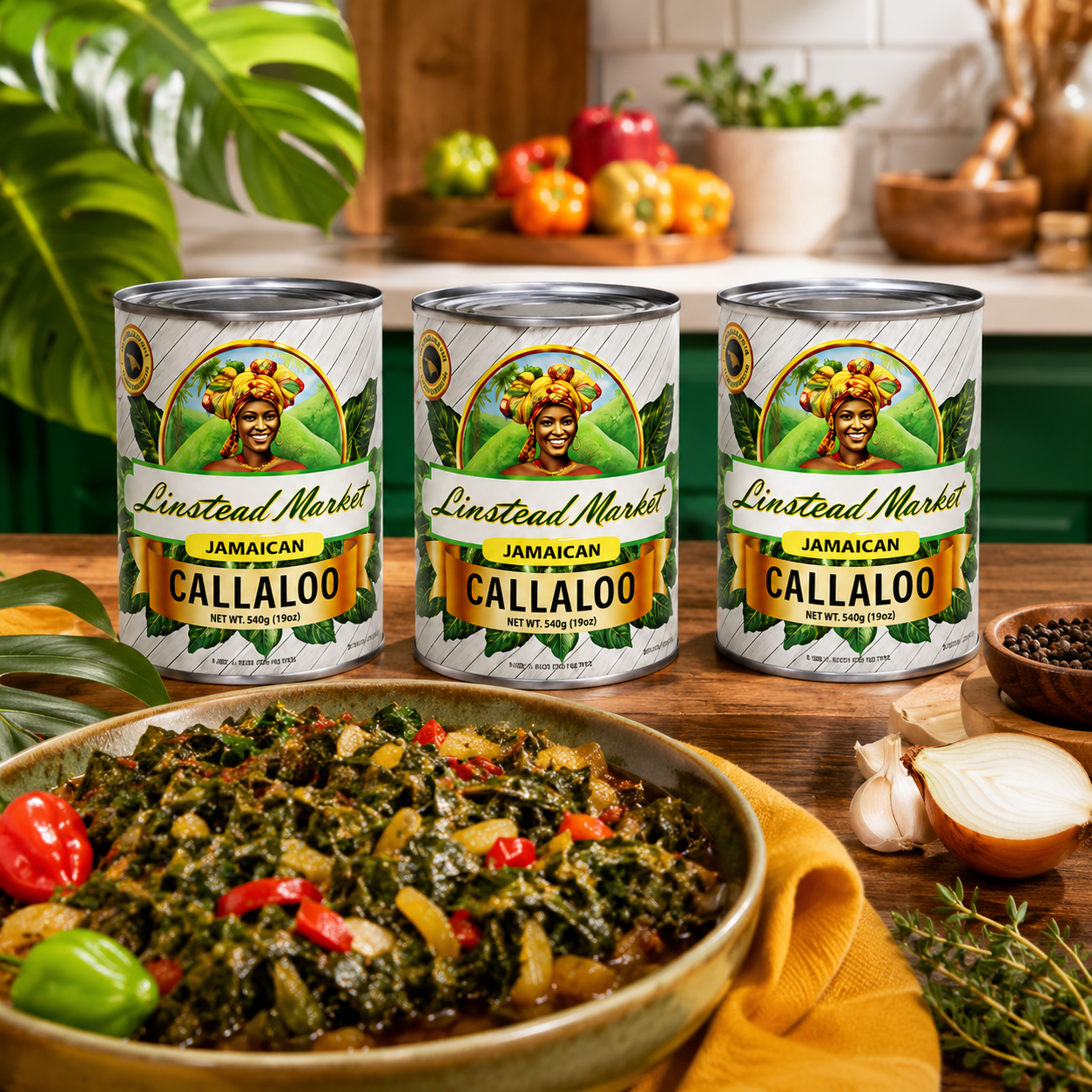 Linstead Market Jamaica Callaloo 19 oz