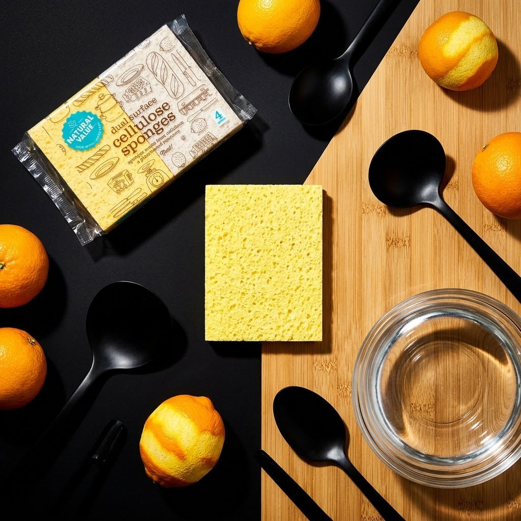 Natural Value Sponges, 4 Count Natural Value