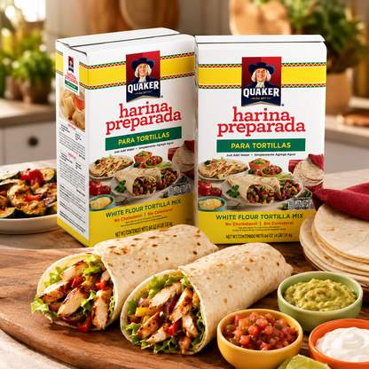 Quaker Harina Preparada para Tortillas Tortilla Flour 4 lb Bag