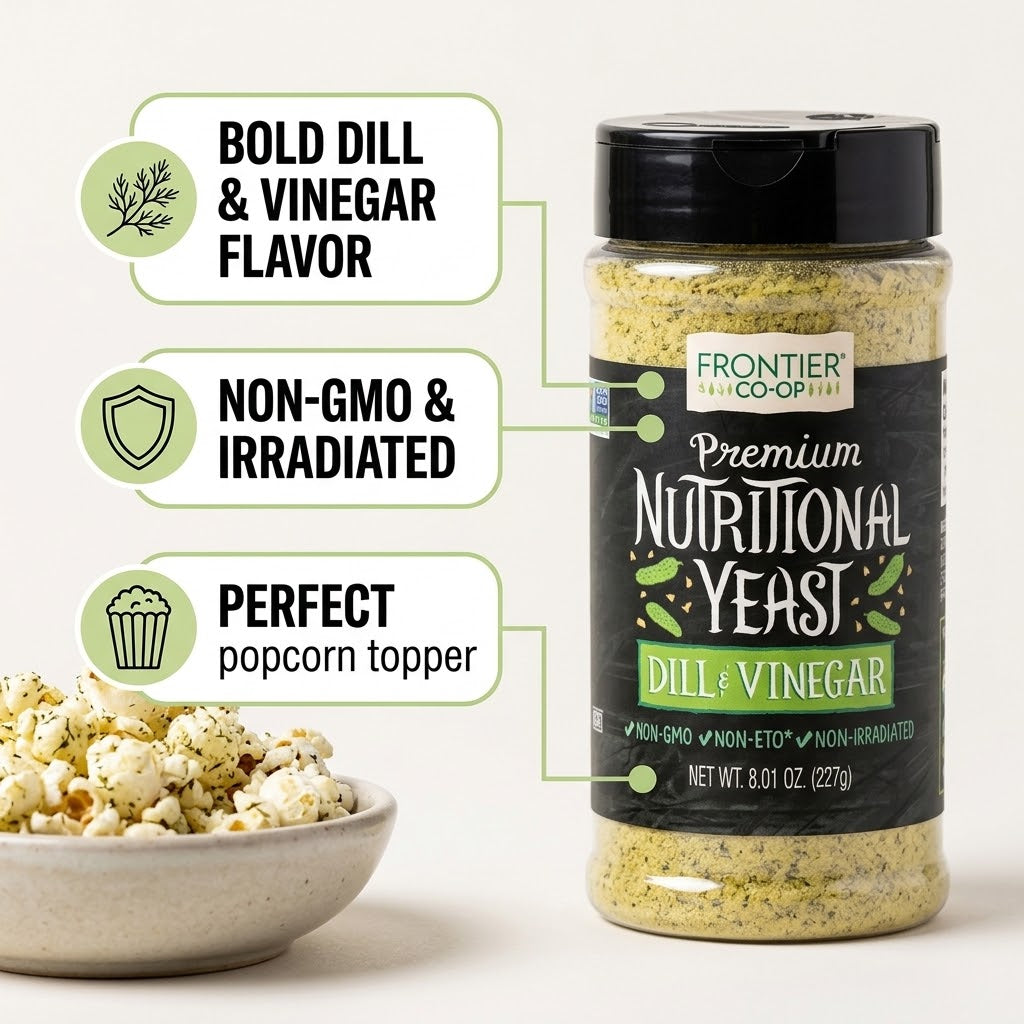 Frontier CO-op Nutritional Yeast Blend 8.01 oz Frontier Co-op