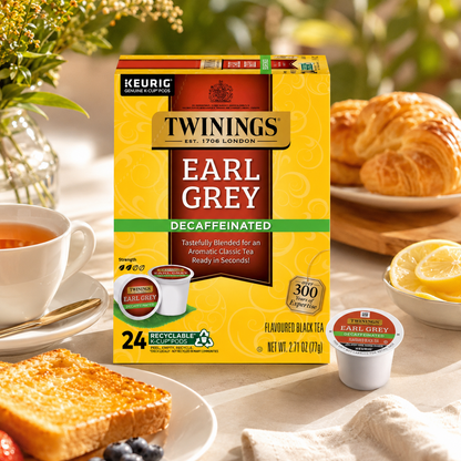 Twinings Earl Grey Decaf Tea Keurig K-Cups