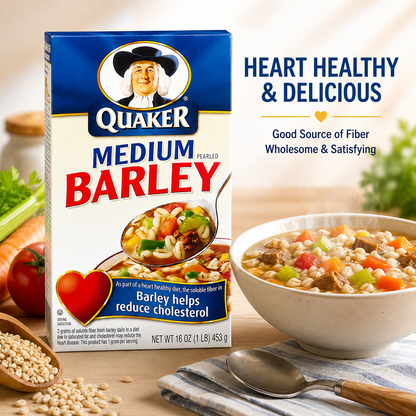 Quaker Medium Pearled Barley 16 oz