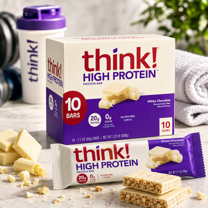 thinkThin High Protein Bars White Chocolate Flavor 2.1 oz