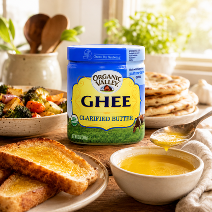 Organic Valley Ghee Clarified Butter 13 oz
