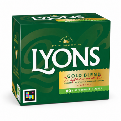 Lyons Gold Tea 80 Tea Bags Fast Brew