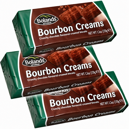 Bolands Bourbon Creams Irish Cookies Biscuits Each Bag 4.41 oz