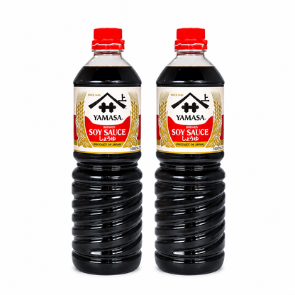 Yamasa Soy Sauce Naturally Brewed Preservative Free 34 fl. oz. Japan Imported