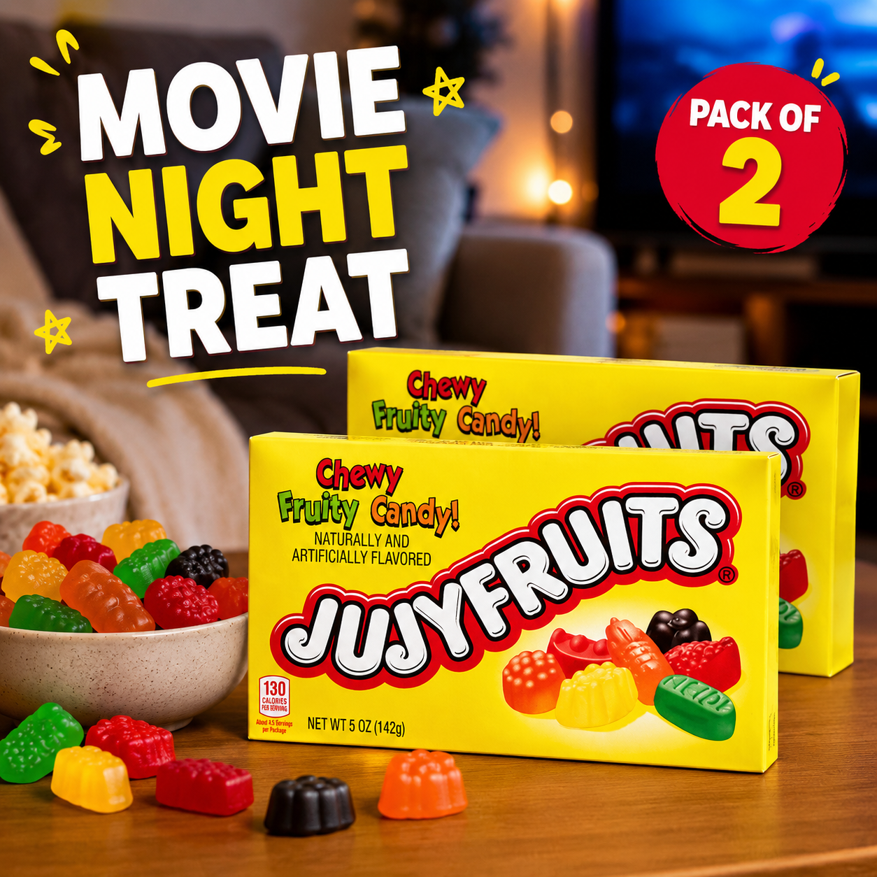 Jujyfruits Chewy Fruity Candies 5 oz