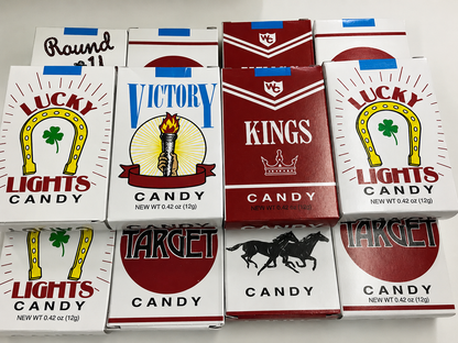 World's King Size Candy Cigarettes Sugar Candy 12 Packs