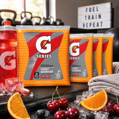 Gatorade Powder Pouch Fruit Punch 84 oz