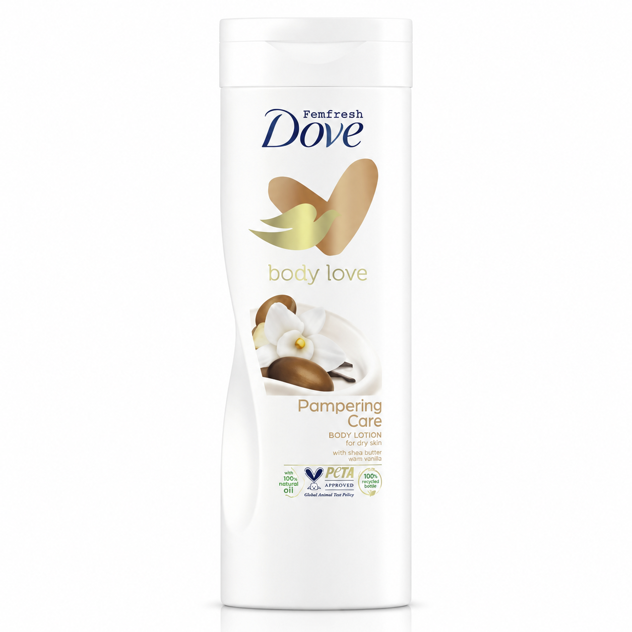 Dove Purely Pampering Indulgent Body Lotion for Unisex, 13.6 Ounce