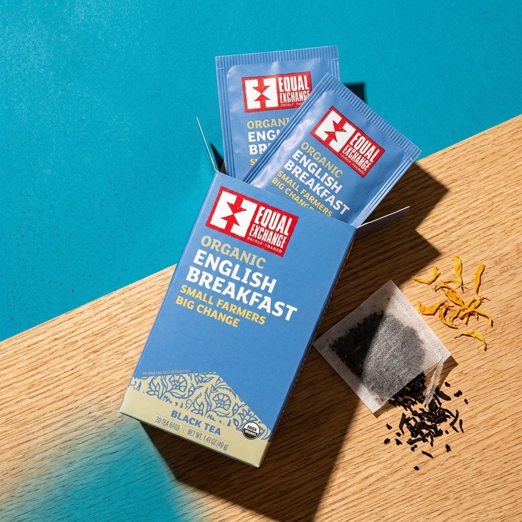 Equal Exchange Black, English Breakfast Tea 20 Bags Equal Exchange