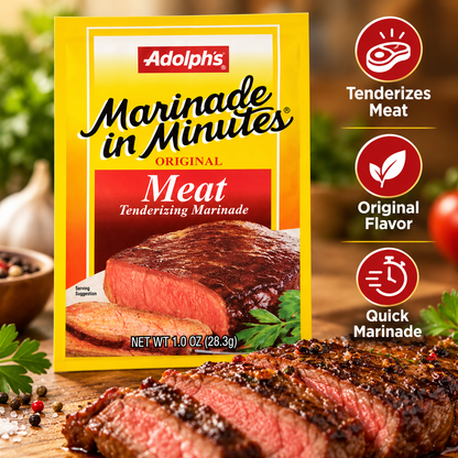 Adolph's Adolph Original Meat Tenderizing Marinade, 1-Ounce (Pack of 8) Adolph's