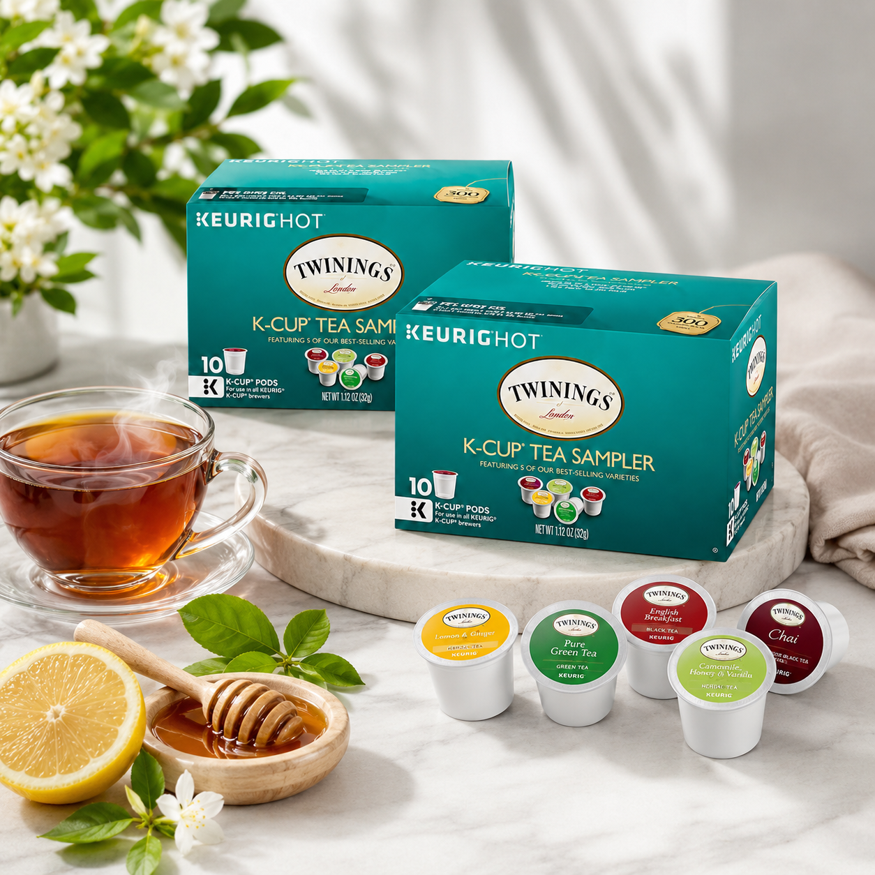 Twinings Tea Variety Sampler Keurig K-Cups 10 ct