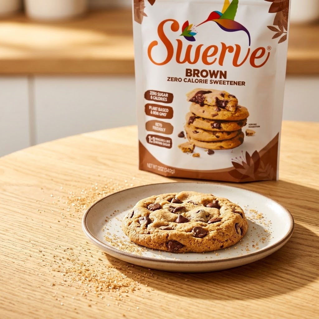 Swerve Brown Sweetener, 12 oz (Pack of 3) Swerve