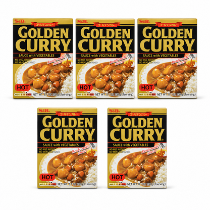 S&B Curry Gold Vegetable Hot Seasoning 8.1 oz