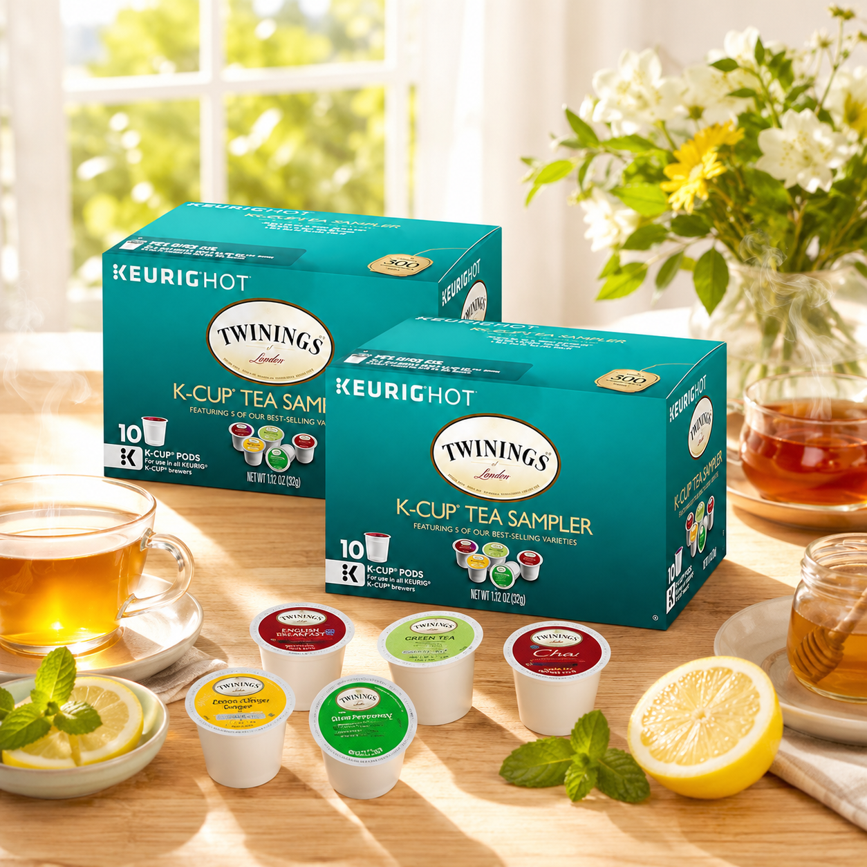 Twinings Tea Variety Sampler Keurig K-Cups 10 ct