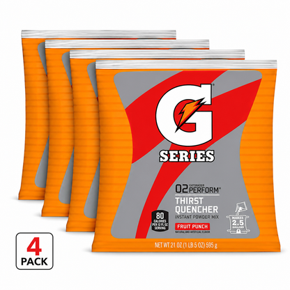 Gatorade Powder Pouch Fruit Punch 84 oz