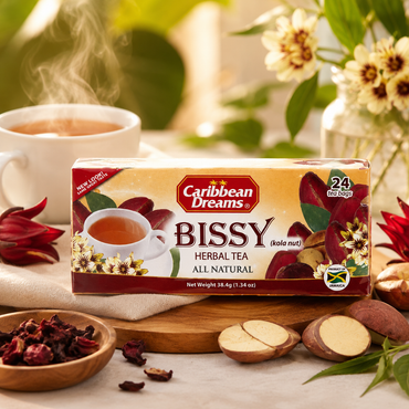 Caribbean Dreams Bissy Tea Kola Nut 24 Tea Bags