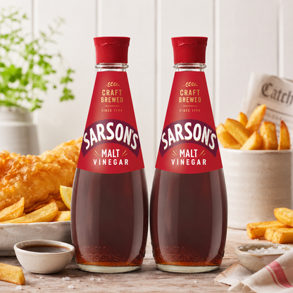 Sarson's Malt Vinegar 250ml (Pack of 2)
