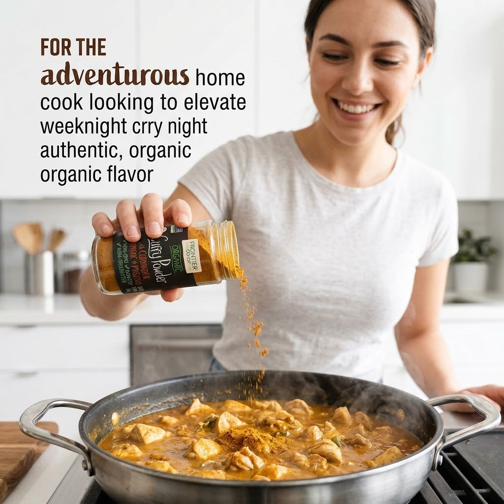 Frontier Co-op Frontier Herb Curry Powder Seasoning Blend - Organic - 1.90 oz Frontier Co-op