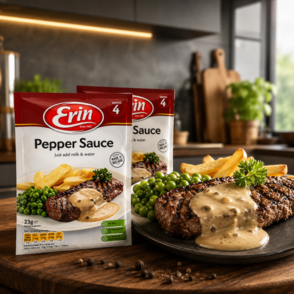 Erin Pepper Sauce Irish Peppercorn Sauce per Bag 0.81 oz