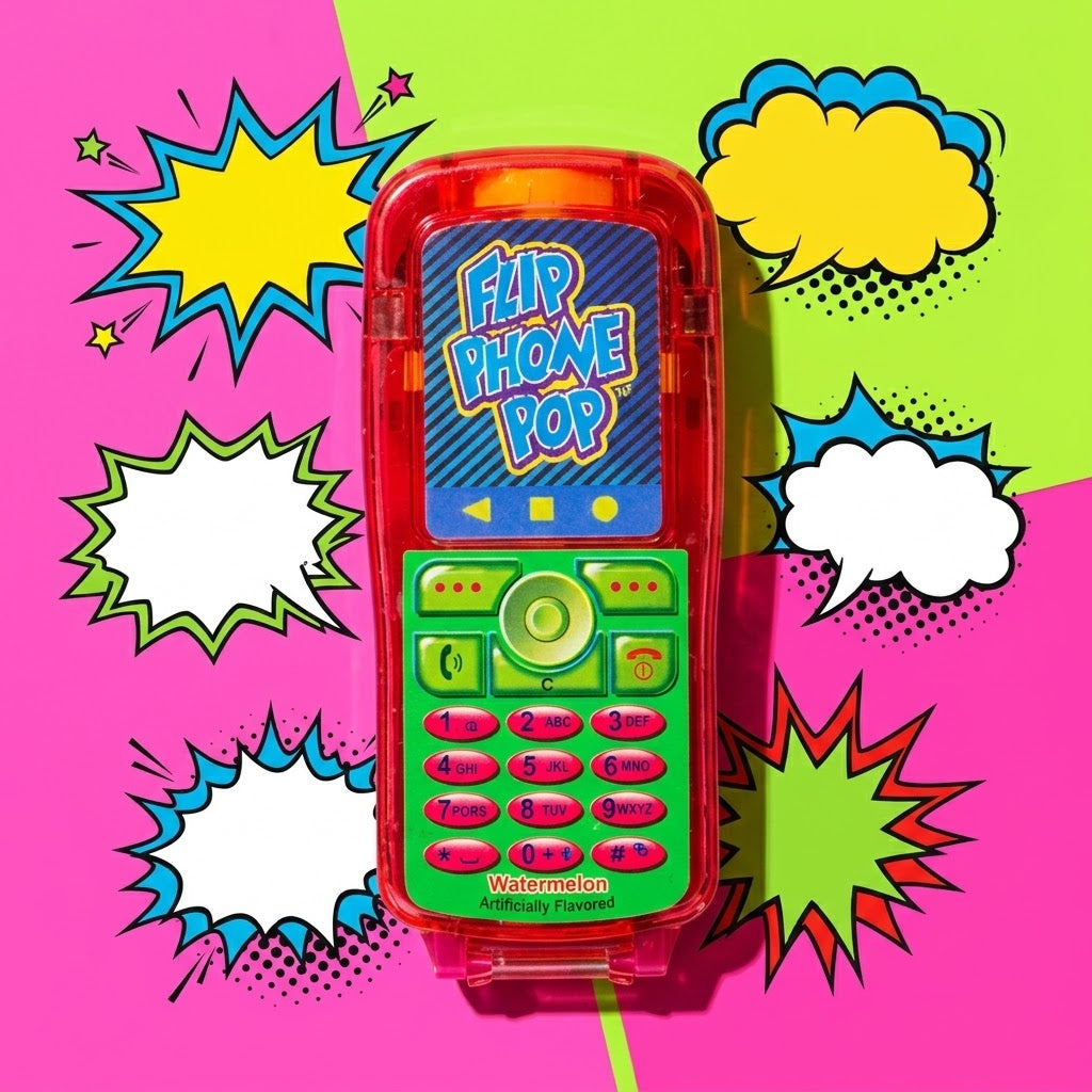 Flip Phone Pop 12 Count Flip Phone Pop