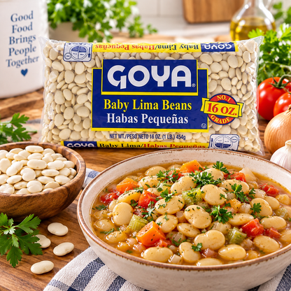 Goya Baby Lima/Habas Pequenas 16 oz (Pack of 3). Goya