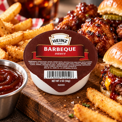 Heinz Barbecue Sauce Single Serve (60 Count, 2 oz Cups) Heinz