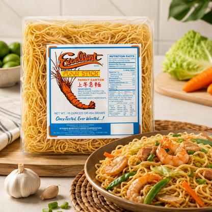 Excellent Pancit Canton Noodles, 16oz, 1 Pound